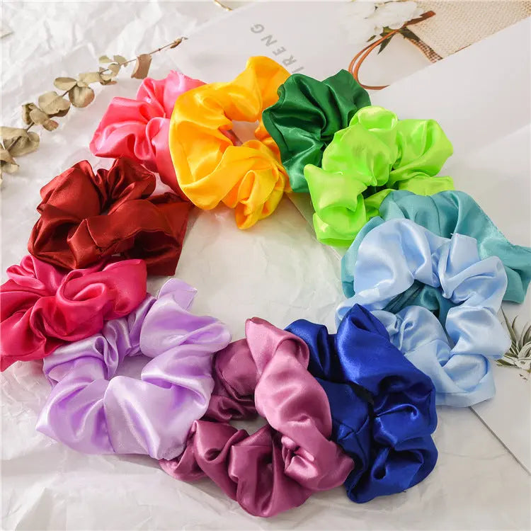 Random Silk Scrunchie Set (5 Scrunchies) The Scrunch Bar